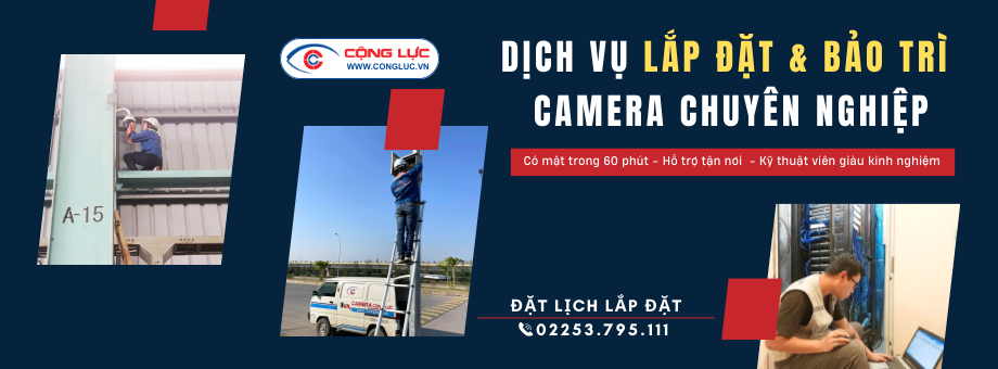 Dịch vụ lắp đặt và bảo trì camera quan sát tại Hải Phòng