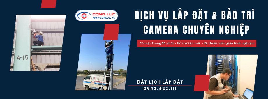 Dịch vụ lắp đặt và bảo trì camera quan sát tại Hải Phòng