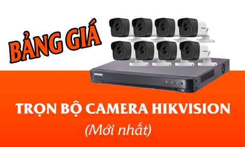 Bộ Camera Hikvision Có Giá Bao Nhiêu? Tham khảo Bảng Giá
