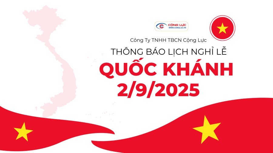 THÔNG BÁO LỊCH NGHỈ LỄ QUỐC KHÁNH 2/9/2025