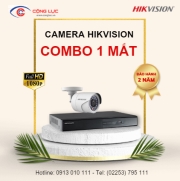 Trọn Bộ 1 Camera Hikvision 2 Megapixel