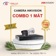 Trọn Bộ 1 Camera Hikvision 3 Megapixel
