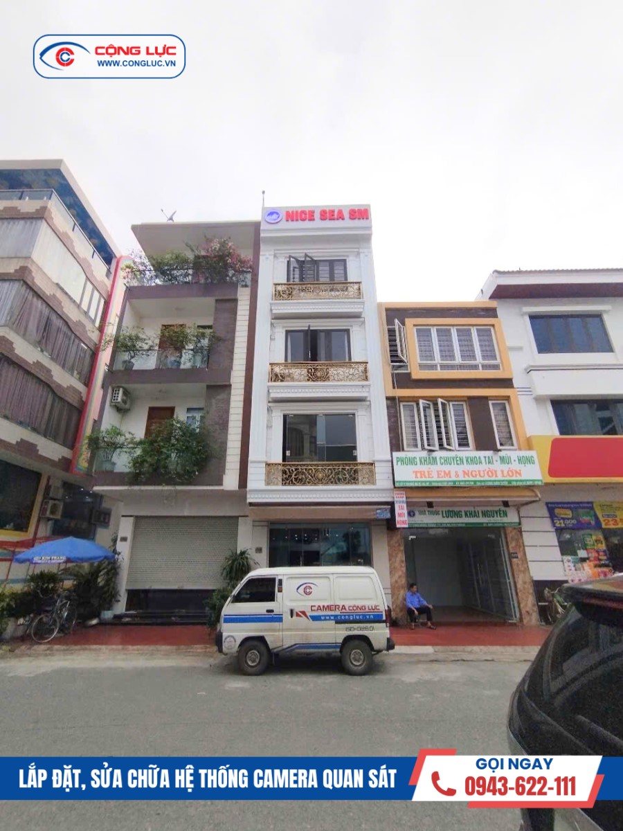 lắp camera nhà dân 4 tầng tại ngô gia tự hải phòng