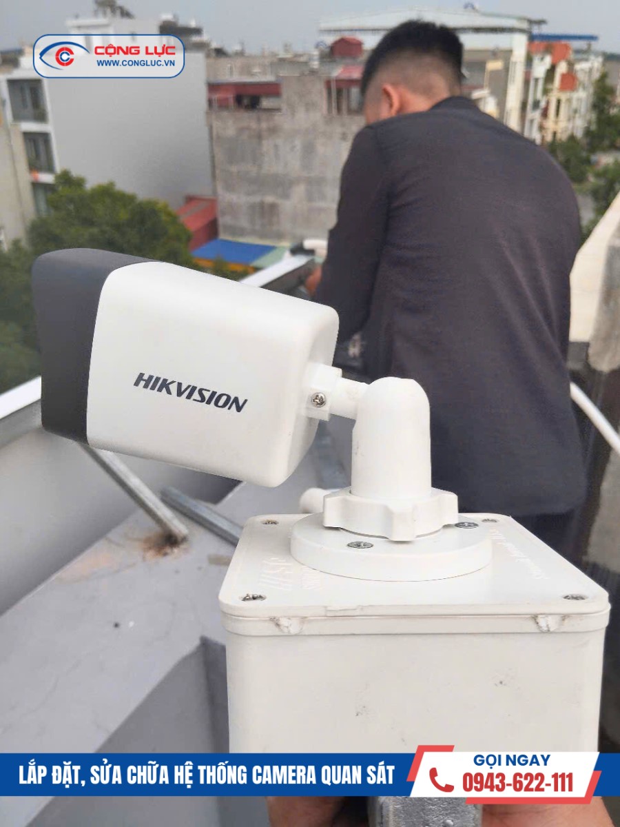 Lắp camera ip Hikvision nhà dân tại ngô gia tự hải phòng
