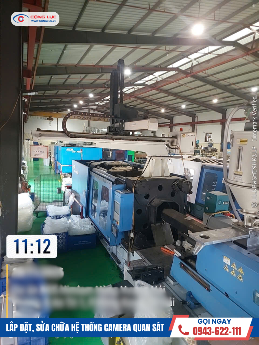 Lắp đặt máy chấm công tại An Trì Hùng Vương