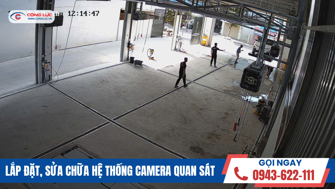 lắp đặt camera nhà xưởng tại trung hành hải phòng