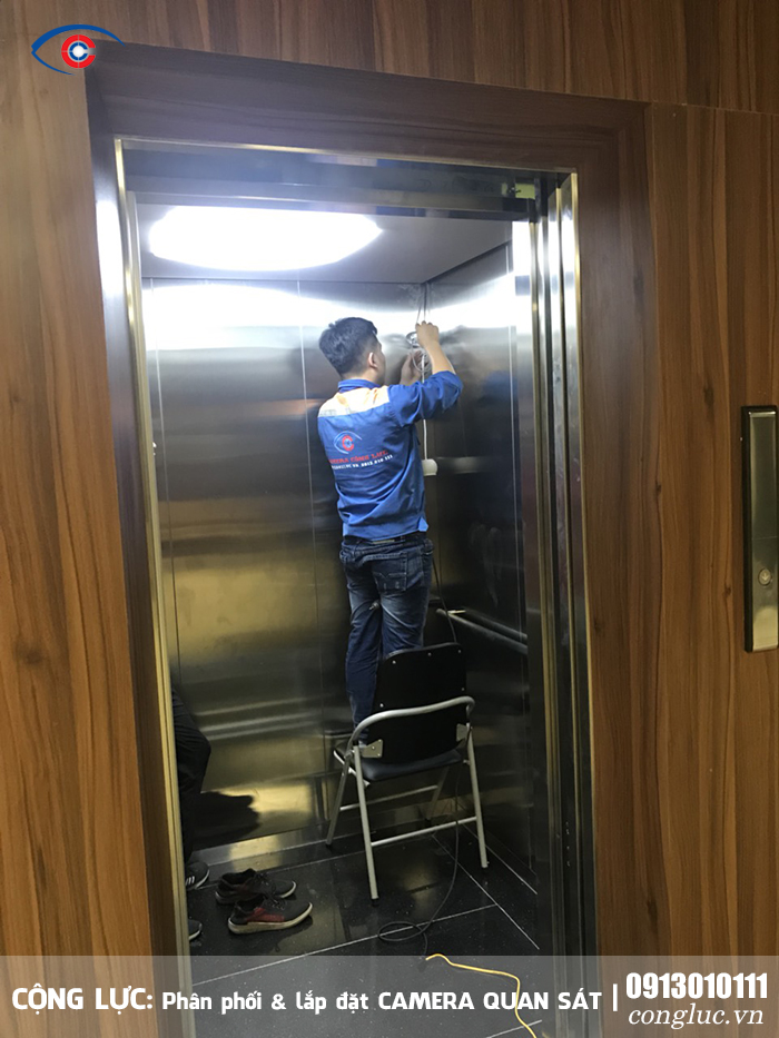 lắp đặt camera quan sát cho thang máy tại hải phòng