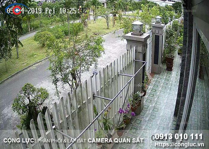 hình ảnh lắp đặt camera nhà biệt thự tại khu nhà ở anh dũng dương kinh hải phòng 12