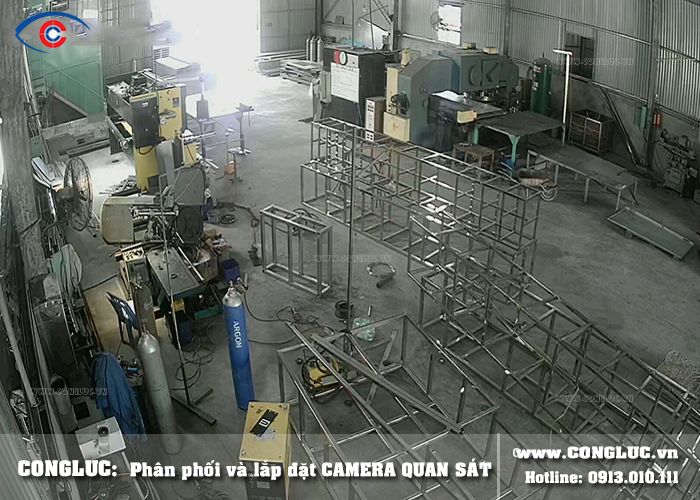 lắp đặt hệ thống camera quan sát nhà xưởng kho hàng