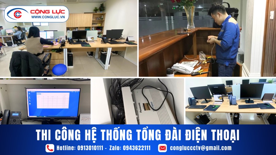thi công hệ thống tổng đài điện thoại chuyên nghiệp tại kcn Việt Hưng quảng ninh