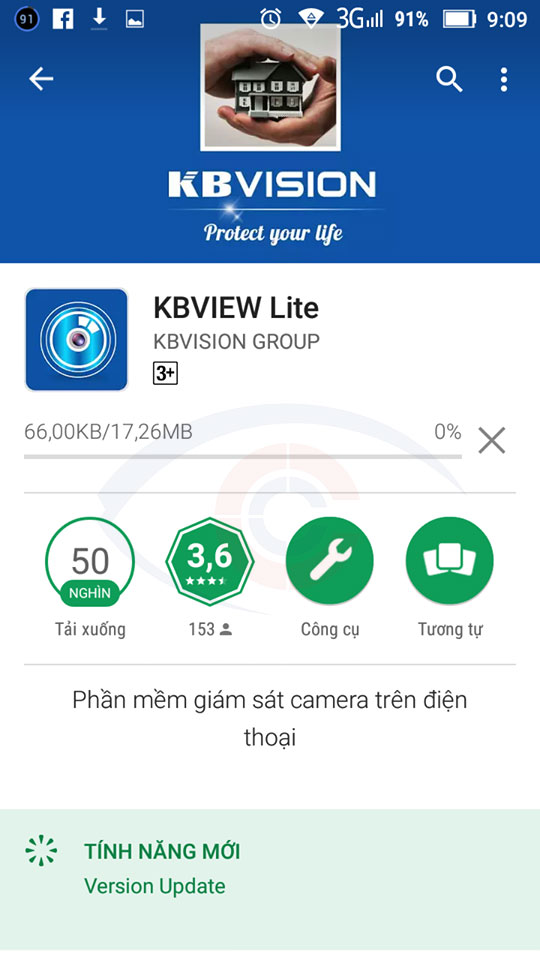 cách download xem camera kbvision trên điện thoại di động