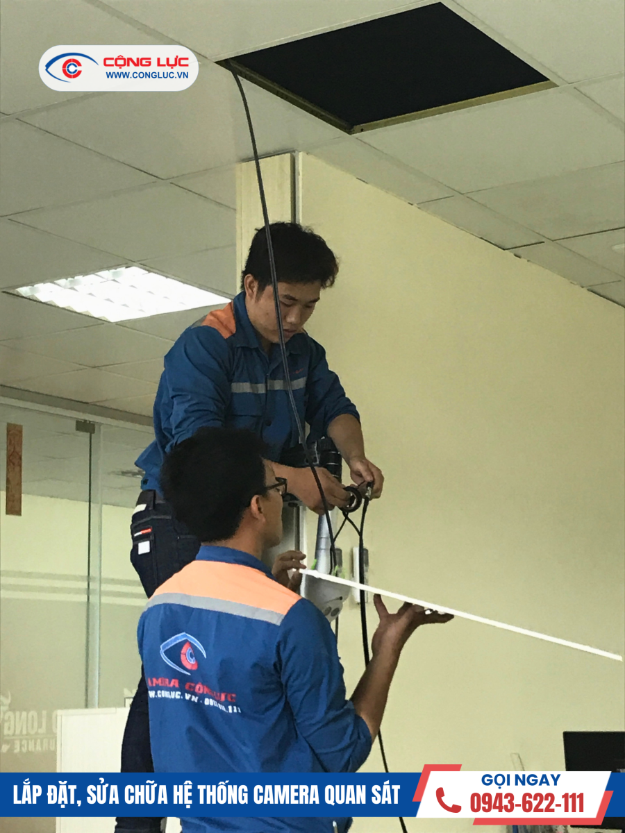 Camera Cộng Lực thợ lắp camera tại Hải Phòng chuyên nghiệp