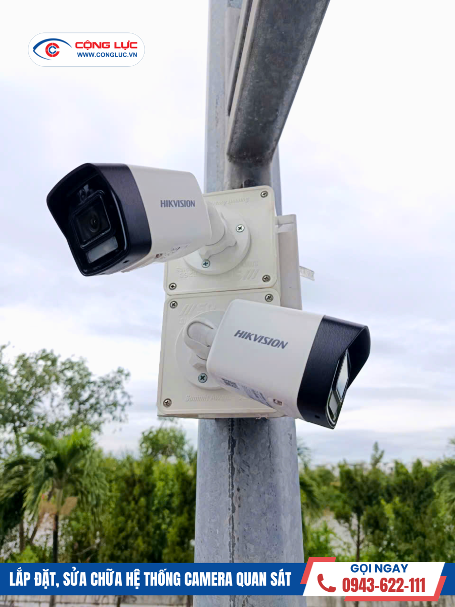 Thợ lắp camera tại Hải Phòng chuyên nghiệp - Camera Cộng Lực