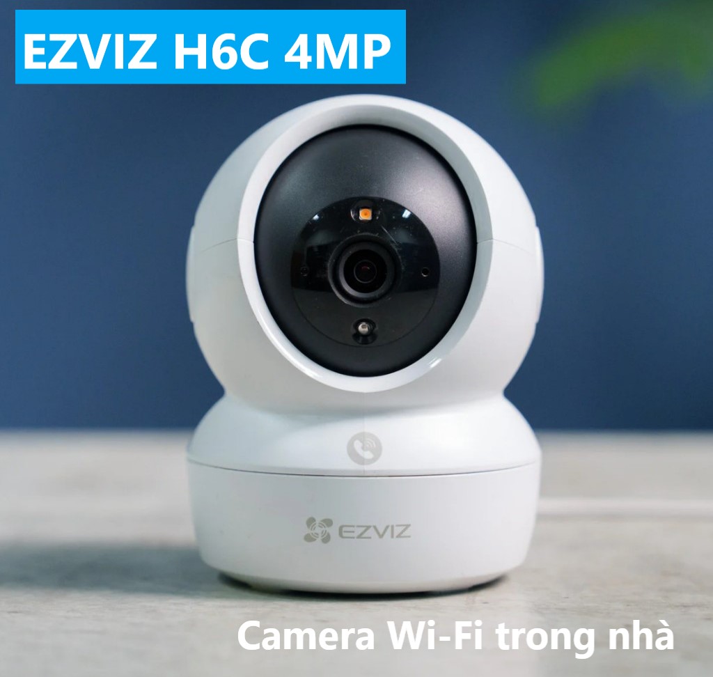 lắp đặt camera wifi ezviz h6c pro 4mp giá rẻ tại hải phòng