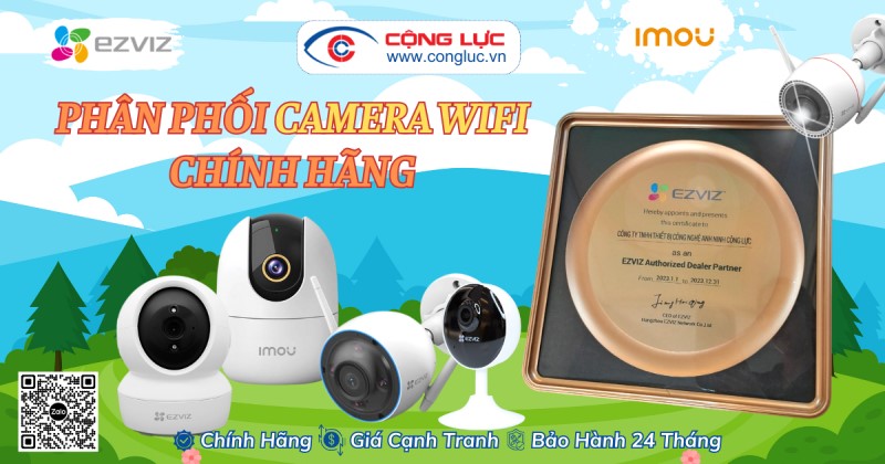 camera cộng lực phân phối camera wifi không dây chính hãng rẻ nhất Hải Phòng