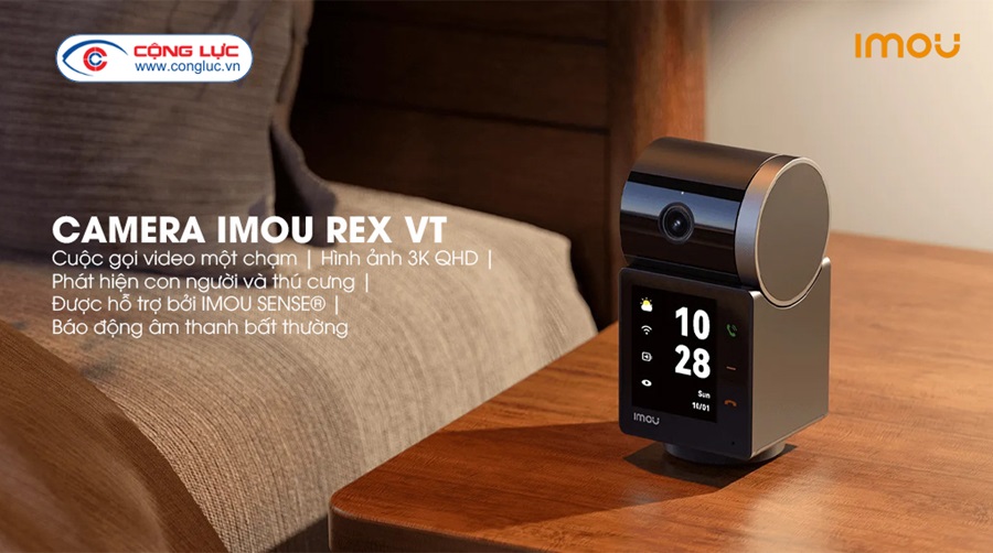 camera imou REX TV 3K IPCS2VBP-5M0WR đàm thoại 2 chiều