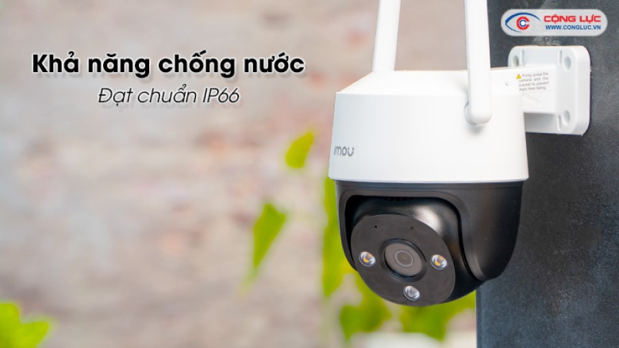 Camera dùng sim 4G Imou IPC-S21FTP khả năng chống nước IP66 lắp đặt ngoài trời