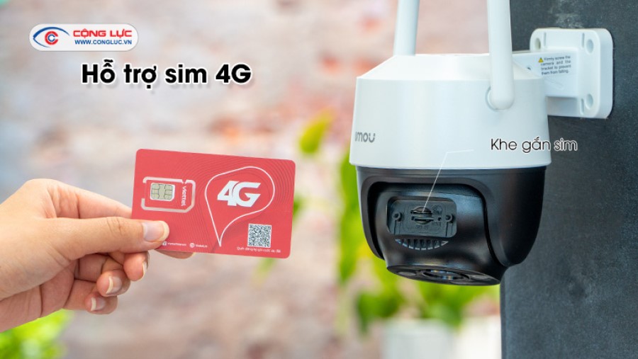 Camera dùng sim 4G imou IPC-S21FTP chính hãng giá rẻ