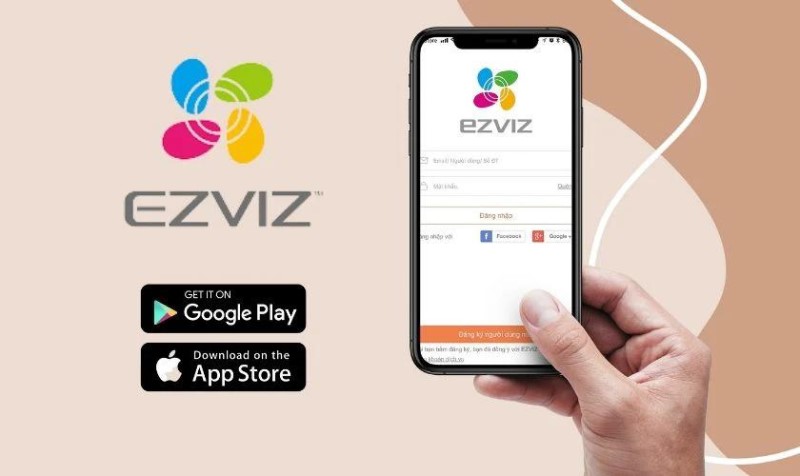 ứng dụng xem camera ezviz trên điện thoại di động