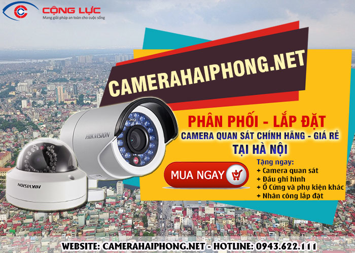 đại lý phân phối camera quan sát chính hãng, giá rẻ tại Hà Nội