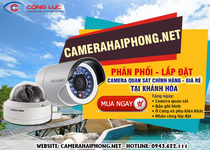 đại lý phân phối camera quan sát chính hãng, giá rẻ tại Khánh Hòa