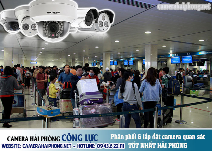 đại lý lắp đặt camera giám sát an ninh cho sân bay