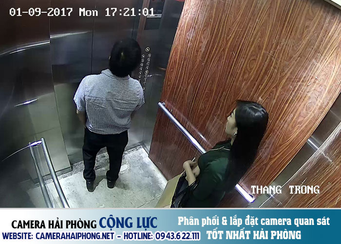 cách đi dây camera trong thang máy