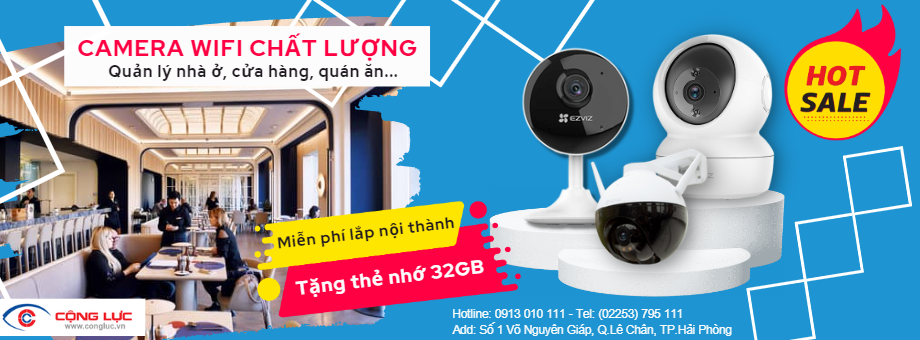 tặng thẻ nhớ 32gb cho tất cả các dòng camera wifi không dây