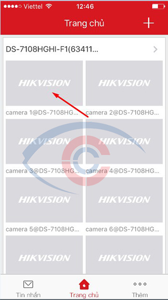 cách xem camera hikvision trên điện thoại iphone