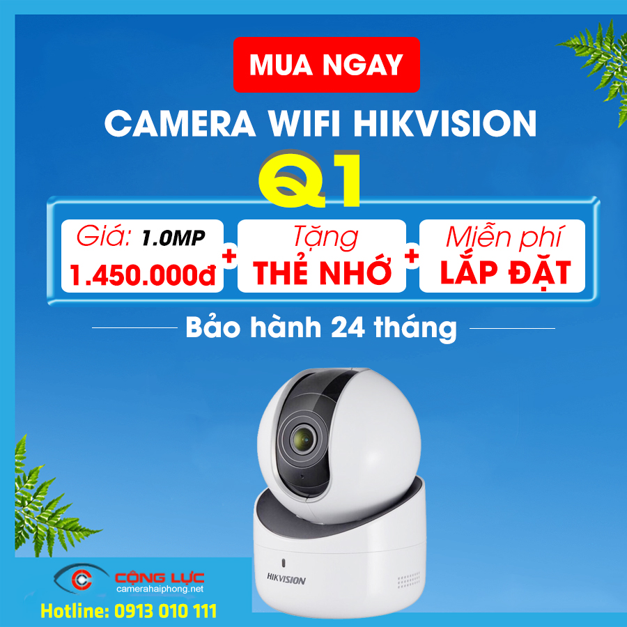 giá bán camera ip wifi hikvision chính hãng mới nhất