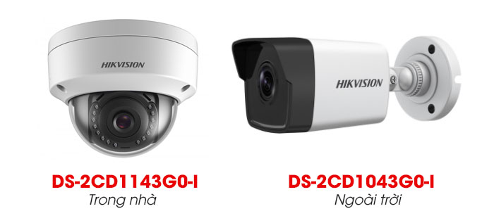 Camera ip hikvision DS-2CD1043G0-I 4mp trong nhà ngoài trời