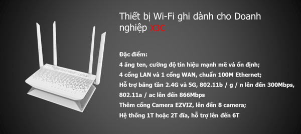 bán thiết bị wifi ezviz x3c giá rẻ