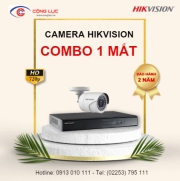 Trọn Bộ 1 Camera Hikvision 1 Megapixel