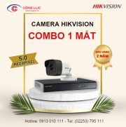 Trọn Bộ 1 Camera Hikvision 5 Megapixel