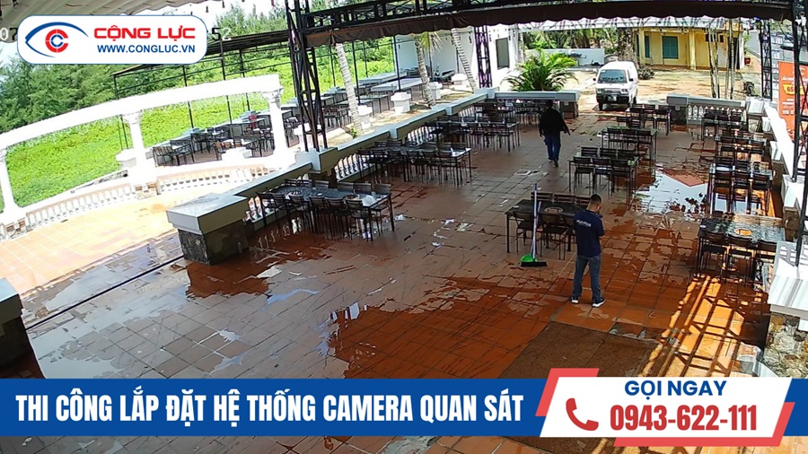 lắp đặt hệ thống camera nhà hàng tại núi hàm rồng đồ sơn