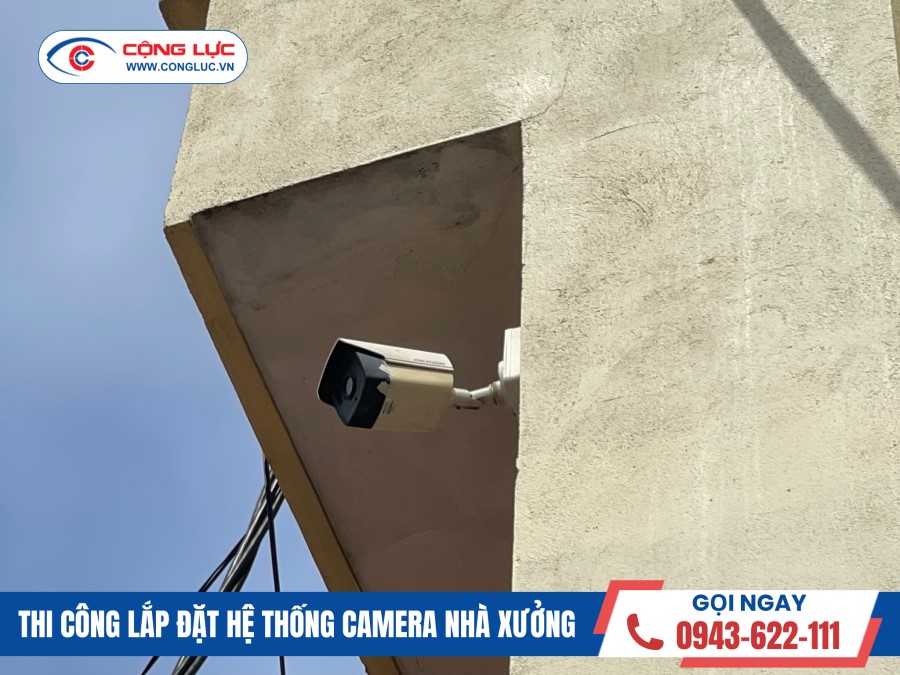 lắp đặt camera nhà xưởng tại quận hồng bàng hải phòng công ty thép tuấn mai