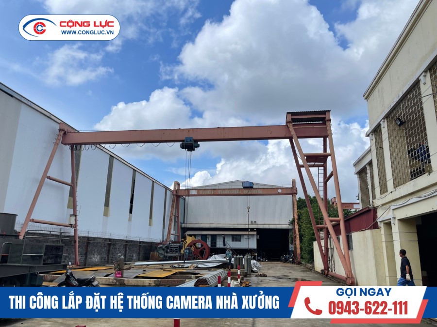 lắp đặt camera tại quận hồng bàng hải phòng cho xưởng thép Tuấn Mai