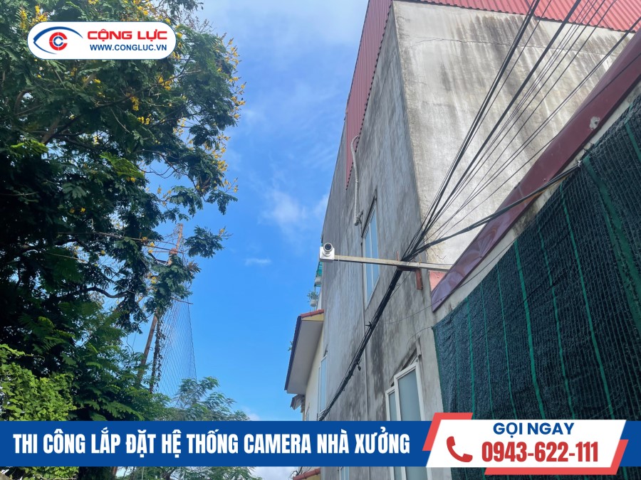 lắp camera an ninh xưởng thép Tuấn Mai tại Quận Hồng Bàng