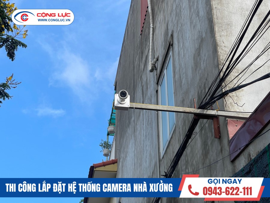 lắp camera an ninh nhà xưởng thép tuấn mai ở quận hồng bàng hải phòng