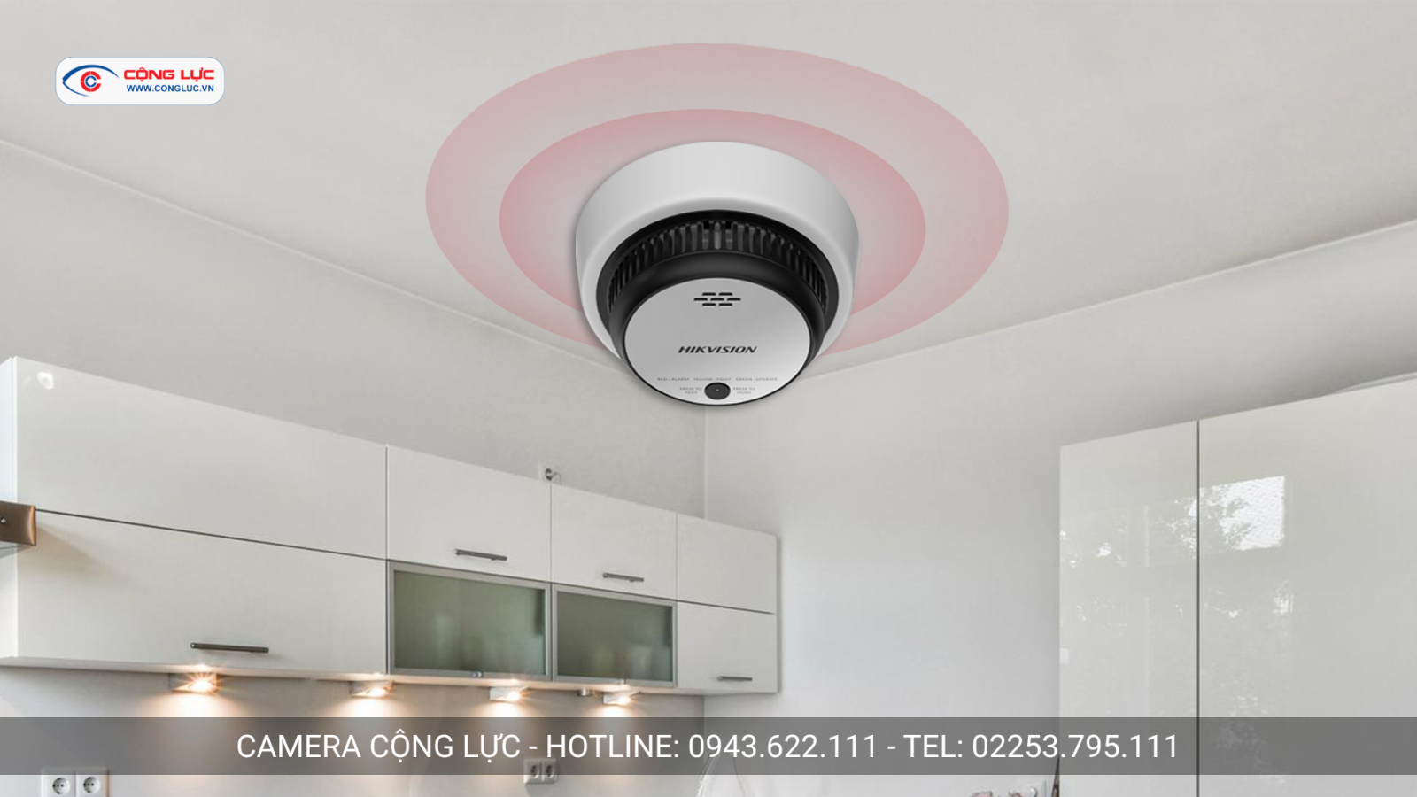 Camera tích hợp cảm biến chống cháy Hikfire