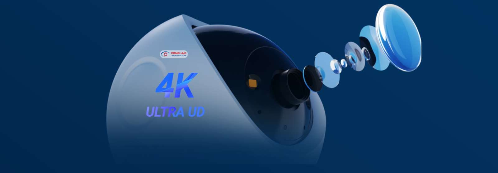 Camera đàm thoại 2 chiều Ezviz H6C G1 4K 8MP