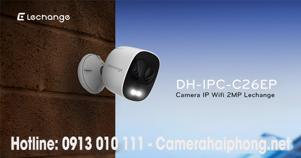 bán camera ip wifi dahua IPC-C26EP giá rẻ tại hải phòng